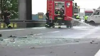 Wypadek na drodze krajowej nr 3 (Zielona Góra - Cigacice)