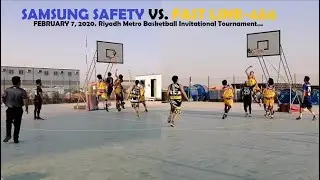 SAMSUNG SAFETY VS.  FAST LINE 4&6, February 7, 2020. Riyadh Metro Basketball Invitational Tournament