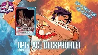 OP14 ACE Deck Profile | Top 8! | Team True Villains | feat. M&auml;nzgi