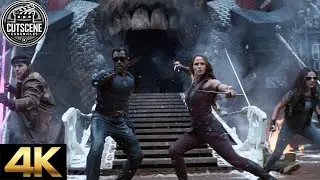 [4K UHD] Elektra, Blade, Gambit & Laura(X23) Battle | PART II | Deadpool And Wolverine (2024)