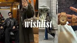 Shopping Wishlist💭Milan Mans Fashion Week VLOG