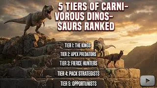 Dinosaur Power Ranks: 5 Tiers of Carnivores!