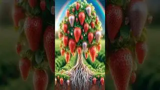 How to grow strawberry hybrid fruit plants with peaks quickly and easily, 99% successful #gardening
