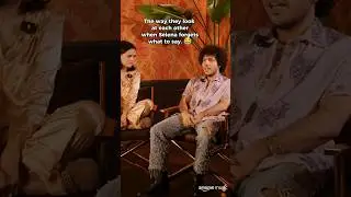 I like how benny just stays calm😊 #selenagomez #bennyblanco #couple #isaidiloveyoufirst #fyp