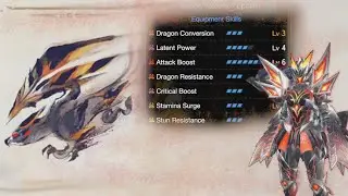 New Risen Valstrax Armor and Jewels - Monster Hunter Rise Sunbreak