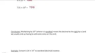 Scientific Notation