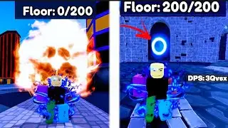FUI EM BUSCA DO ANDAR 200 DO CASTELO E ISSO ACONTECEU...(ARISE CROSSOVER ROBLOX)