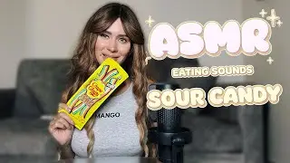 ASMR NO TALKING Sour Candy Eating 😝 Intense Mouth Sounds