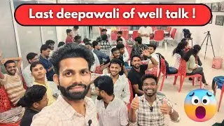 Deepawali Celebration at well talk institute 🪔 | How We Celebrate Deepawali with special way😂 |