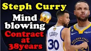 🚨😱Steph Curry just made history $62.6M contract till 38 years‼