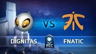 HGC 2018  EU &ndash; Phase 2  Week 6 - Team Dignitas vs. Fnatic - Game 1