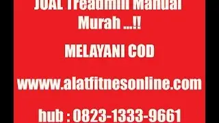 0823 1333 9661 | jual treadmill manual murah jakarta bandung semarang