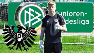 TRAINING MIT U19 BUNDESLIGA TORWART
