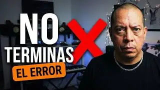 No eres PERFECCIONISTA, tienes MIEDO a Terminar un TEMA