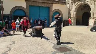 Combate de Piratas en Isla Mágica, Sevilla.