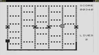 Damper AMIDAR CLONE 1982Quicksilva  SINCLAIR ZX80 ZX 80 ZX81 ZX 81 Science of Cambridge Ltd