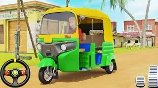 Tuk Tuk Auto Rickshaw Taxi Driving Game 2026 - Indian Auto Rickshaw Game - Android Gameplay