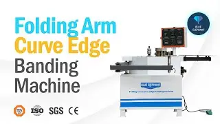 Professional Folding Arm Curve Edge Banding Machine for Sale