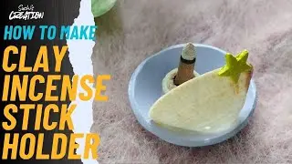 CLAY INCENSE STICK HOLDER ||SUCHI'S CREATION ||