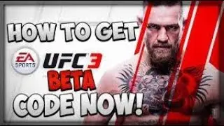 How to get Free UFC 3 Beta Code😱 (works Unlimited Times not clickbait