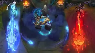 Dragonmancer Lee Sin, Aurelion Sol/Ao Shin, Ashe, Brand and Sett (Prestige Sett) | PBE PREVIEW