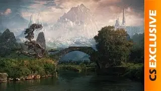 Hiperborea - Speed art (#Photoshop, #Vue) | CreativeStation Exclusive GM
