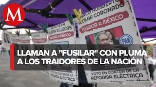 Morena ir&aacute; por los 'traidores' de la reforma el&eacute;ctrica en un mes