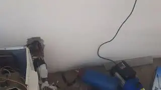 Samsung Split Ac Suction pipe Damage