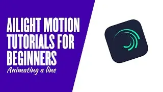 Alight Motion Tutorial | How to animate a line