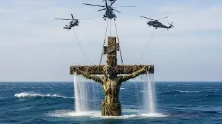 Ancient Crucifix Statue Restoration | 700-Year-Old Artifact Recovered from the Ocean