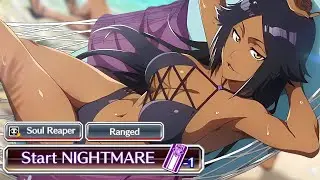 BBS| BUFF NIGHTMARE GUILD QUEST SOUL REAPER RANGED YORUICHI 3/5!! (50s) #bleachbravesouls