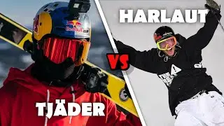 Wendy's Ski Knuckle Huck 2021: сравнение трюков, Йеспер Тьедер против Хенрика Харлаута || Все пробеги