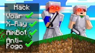 usamos um HACK de $200 para matar nossos amigos no MINECRAFT! 😎