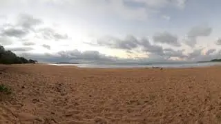 Kealia Beach - Clowdy Sunrise 3 - Kauai HI