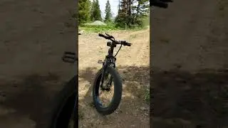 Wooken Electric Bike, 26'' Fat Tire Electric Bike 500W 21.6MPH Removable 48V/10Ah Battery, Adult Mou