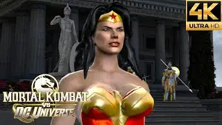 Mortal Kombat vs DC Universe Story Mode - Chapter 3: Wonder Woman (4K 60FPS)