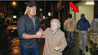 Muggers Robbing 80 Year Old Woman Fled When They Saw Hulk Hogan   The Untold Rescue