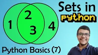 Sets in Python - Operations of Sets - Subset and Superset | Python Basics Part - 7