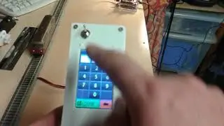 DCC++ wireless throttle Nextion