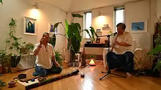 Take #3. Shintho Mantra of One Two Three （ひふみ祝詞）Knob & Kazu Matsui (Didgeridoo and Shakuhachi)