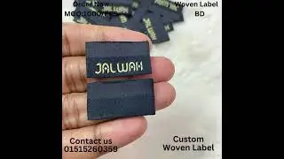 Custom Woven Labels for Clothing | Woven Label | Paper Tag Design | Manufacturing & Printing Guide.