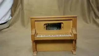 VINTAGE PLAYER PIANO W/ SANKYO 18 NOTE MOVEMENT 