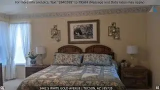 Priced at $189,000 - 3442 S White Gold Avenue, Tucson, AZ 85735