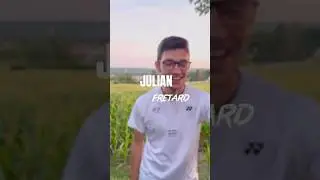 🏸 NOUVELLE RECRUE : D&eacute;couvrez Julian 🔴⚪️