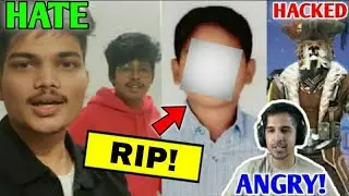 TwoSideGamer got HATE! - Why? | Total Gaming account HACKED! | Desi Gamer Angry, FF player Death