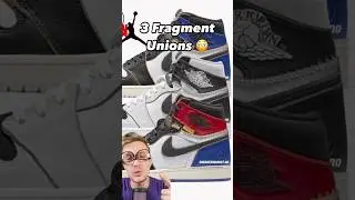 Would You Wear These? #crazy #firstlook #fragment #union #jordan #sneakers #leaks #explore #fyp