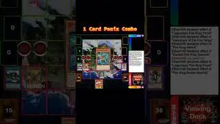 YUGIOH 1 Card Ponix Combo #fireking #yugioh