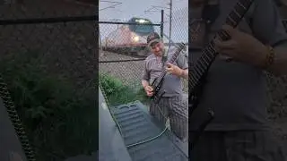 Frieghtrain coming #frieght #train #guitar #music #rock #live #nerves #loud #fast #effect #frequency