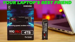 Samsung 990 Pro 4 ТБ &mdash; наконец-то высокопроизводительный односторонний диск для вашего ноутбука!