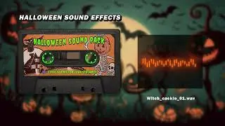 Halloween stream sound alerts - Spooky sound effect pack